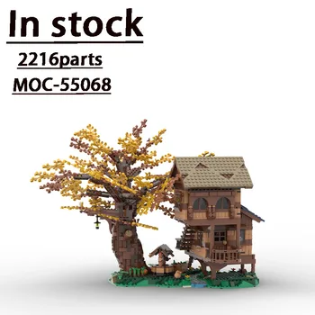 21318 להגדיר הקלאסי יער קוטג ' תואם חדש MOC-55068 CastleCottage בניין Model2216PartsKids יום הולדת צעצוע מתנות