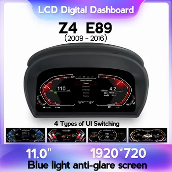 המכונית LCD דיגיטלי האשכול כלי נגינה עבור ב. מ. וו Z4 E89 2006--2011 לוח מחוונים וירטואלי הטייס לוח רב תכליתי מד המהירות.