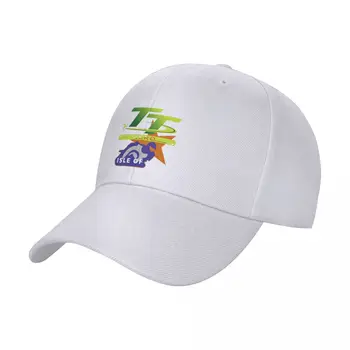 האי מאן TT גזעים Snapback כובעי בייסבול אופנה כובעי בייסבול לנשימה מזדמנים חיצונית יוניסקס צבעוני להתאמה אישית