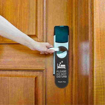4pcs שימושי תלוי דלת תג לא להפריע הדלת תג עבור מלון חדר האיפור