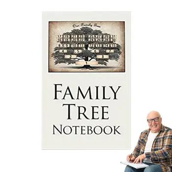 אילן היוחסין בספר עץ המשפחה תרשים ותרשימים ספר יוחסין ספר לשימוש לטווח ארוך לעקוב אחר לגניאלוגיה מזכרות כדי