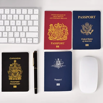 נסיעות דרכון בעל עור PU דרכון כיסוי מגן אופנתי מחזיק התעודה אביזרי נסיעה