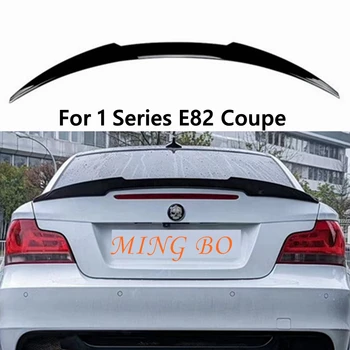 עבור ב. מ. וו סדרה 1 E82 קופה סדאן M4 סגנון חומר ABS שחור מבריק האחורי ספוילר המטען אגף 2006 - 2012