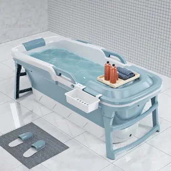 נייד נייד גדול אמבטיות אמבטיה דלי מתקפל למבוגרים אמבטיות משק הבית מעובה אמבטיה בידה ספא זיעה מהביל אמבטיה
