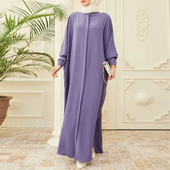 2023 חדש שמלת מקסי Vestidos דובאי, טורקיה חיג ' אב כפיות המוסלמים במרוקו גלימה האסלאם יהלום בגדים שמלה לנשים