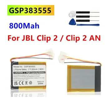 GSP383555 עבור Samsung סוללה מקורית עבור JBL Clip 2 / קליפ 2 של CLIP2BLKAM CS056US P04405201 + כלים חינם