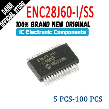 ENC28J60-אני/אס ENC28J60-אני ENC28J60 ENC28J ENC28 שבב IC SSOP-28