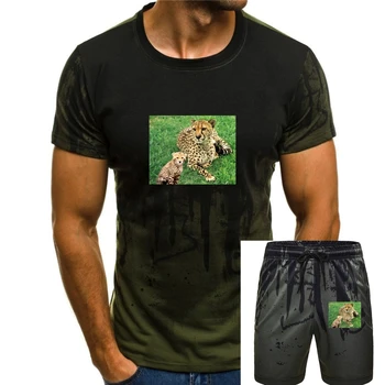 צ ' יטה חולצה, חיות בר - בחירה של גודל & צבע! מזדמן חולצת טריקו