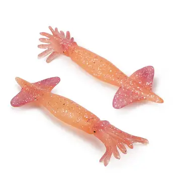 7 חתיכות מדומה יצורי הים צלמיות ים כוכבים Squid עבור התינוק ילדים