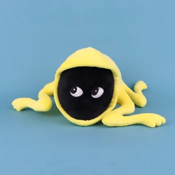 38cm עצם גנב צעצוע קטיפה מצוירת דמות המשחק בובת קטיפה רך ממולאים בפלאש חיה חדרים אחוריים המפלצת הצהובה אוהדים מתנה