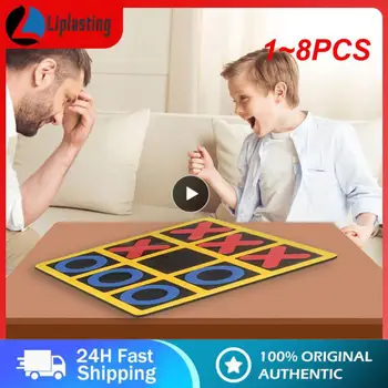 1~8PCS הורה-ילד אינטראקציה פנאי משחק לוח שור שחמט מצחיק פיתוח אינטליגנטי צעצועים חינוכיים משחק פאזלים לילדים מתנה