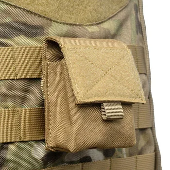 טקטי Molle פאוץ 'חגורת מותניים שק קטן בכיס צבאי מותניים ריצה נרתיק פאוץ' צד חיצוני התיק