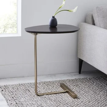 שולחן קפה וינטאג', עץ יצירתי מגש נוח ליד המיטה שולחן מחשב שולחן סלון דה הרהיטים בסלון